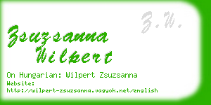 zsuzsanna wilpert business card